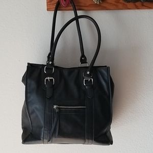 Apt. 9 Black Satchel Purse